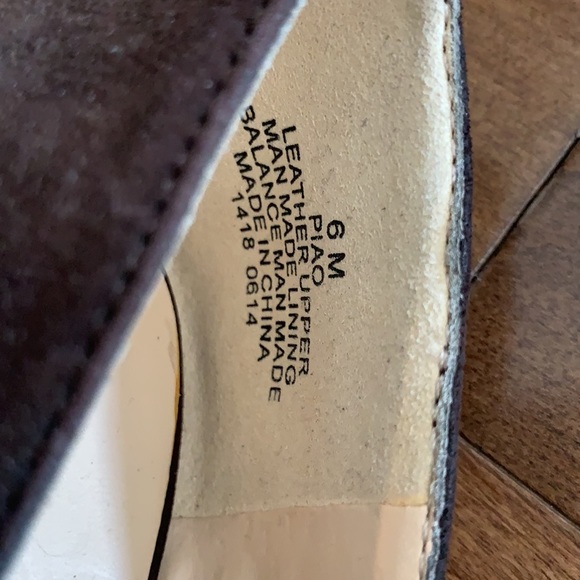 Leather platform 4” heels - Picture 5 of 6